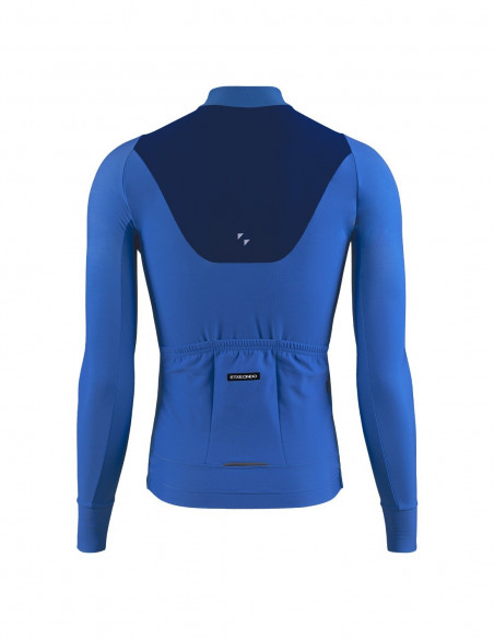 CHAQUETA ETXEONDO MANGA LARGA TEKNIKA GORE-TEX WINDSTOPPER AZUL AZAFATA