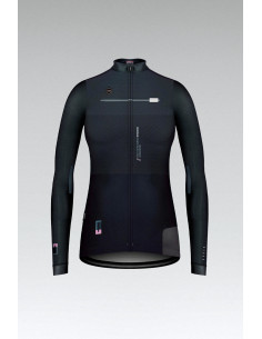 MAILLOT GOBIK MANGA LARGA COBBLE MUJER DARK COAL
