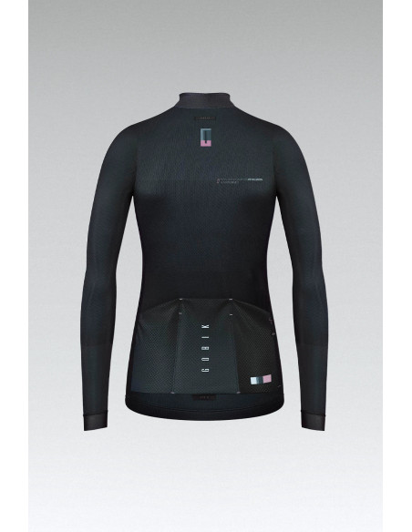 MAILLOT GOBIK MANGA LARGA COBBLE MUJER DARK COAL