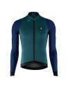 CHAQUETA ETXEONDO MANGA LARGA GOR 76 GORE-TEX WINDSTOPPER VERDE OSCURO/AZUL MARINO