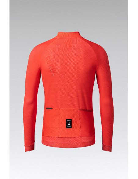 MAILLOT GOBIK MANGA LARGA HYDER HOMBRE VERMILION