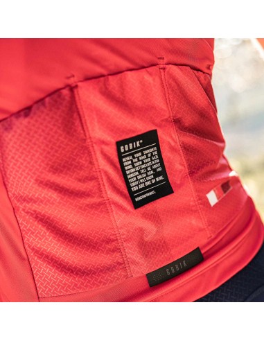 MAILLOT GOBIK MANGA CORTA STARK CRANBERRY