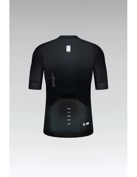 MAILLOT GOBIK MANGA CORTA CARRERA BLACK LEAD