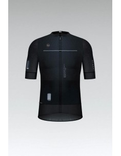 MAILLOT GOBIK MANGA CORTA CARRERA BLACK LEAD