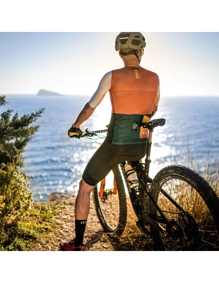 MAILLOT GOBIK MANGA CORTA ATTITUDE 2.0 APRICOT